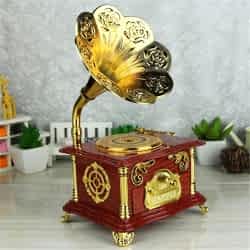 Toptan Nostaljik Gramofon Müzik Kutusu
